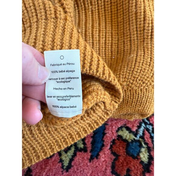 Mara Hoffman XS Baby Alpaca Knit Sweater Women's Crewneck Jumper - Picture 5 of 9